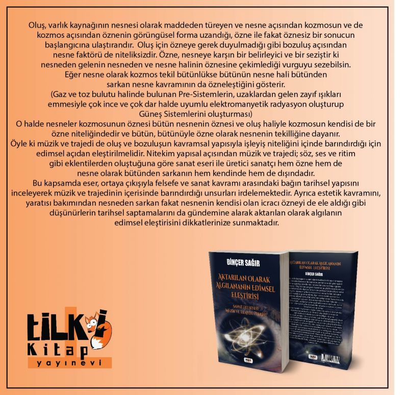 Aktarılan Olarak Algılananın Edimsel Eleştirisi- Sanat Felsefesi - Müzik ve Trajedi Üzerine