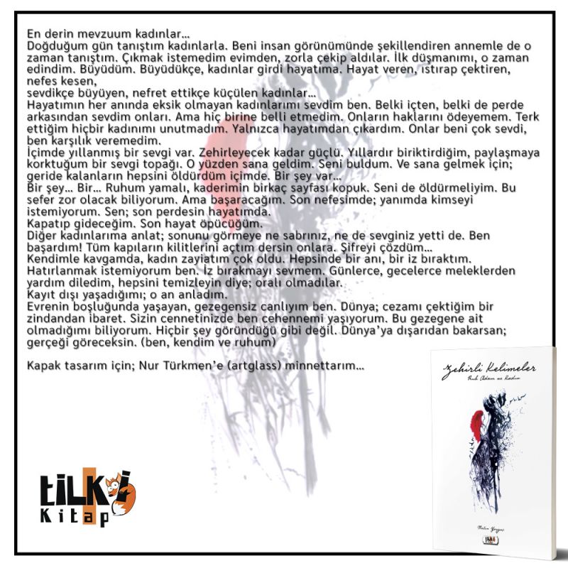 Zehirli Kelimeler ( Ruh Adam ve Kadın)